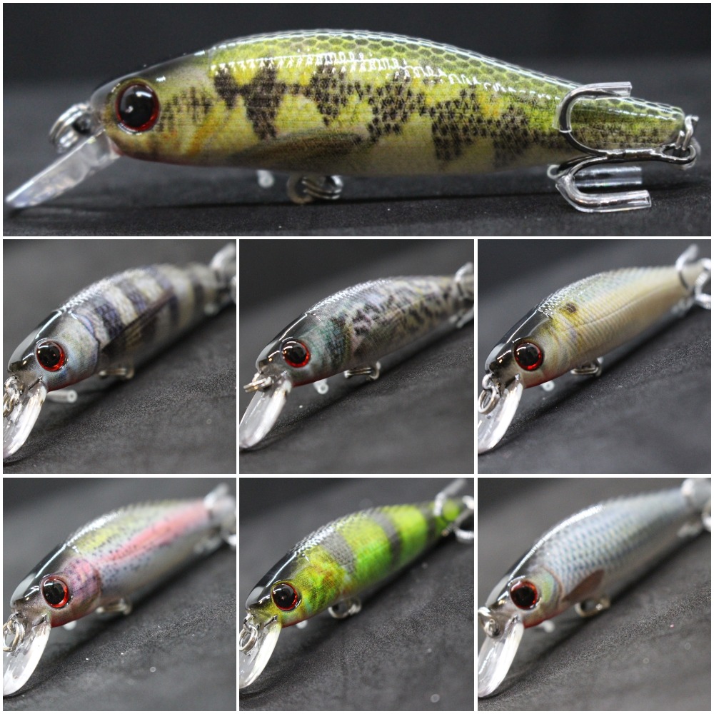 Wlure-黒のハードアイベイト,ルアーフィッシングルアー, - Drawknife Blade のレビューと価格