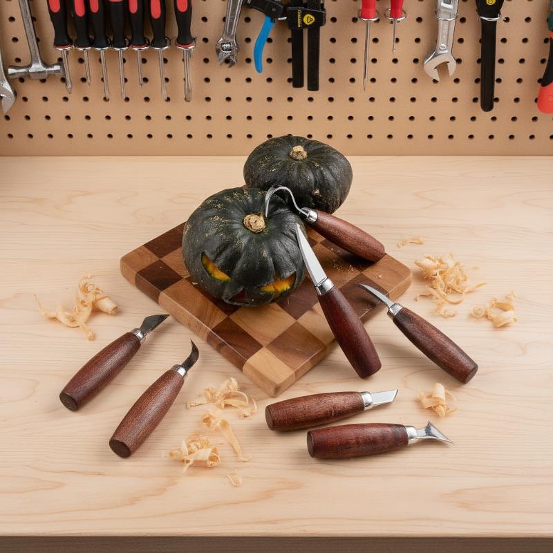 5 個のツール木彫り用ノミ木工カッターハンドツールセット木彫 - Wood Chisel Set のレビューと価格