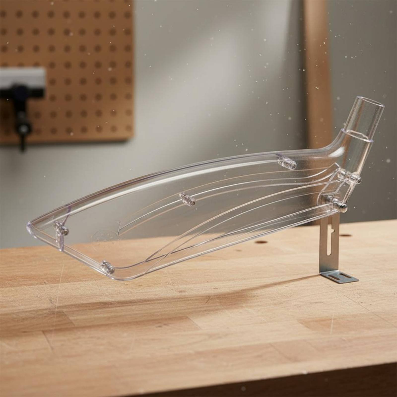 透明な鋸刃ガード 簡単に取り付けられる透明なテーブルソーカバ - Woodworking Workshop のレビューと価格