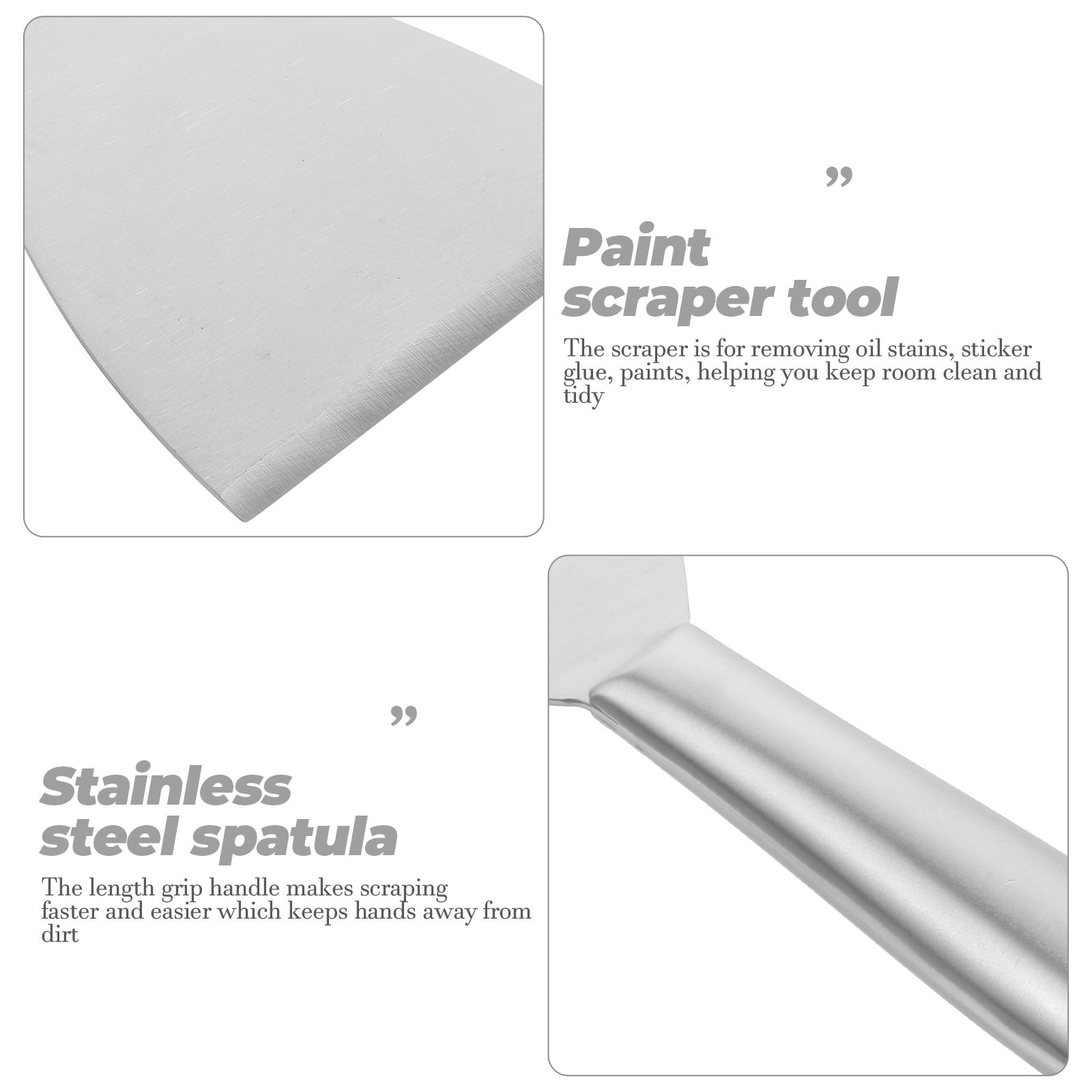 多機能ステンレス製オイルスクレーパー。キッチンの清掃に最適で - Woodworking Wallpaper のレビューと価格